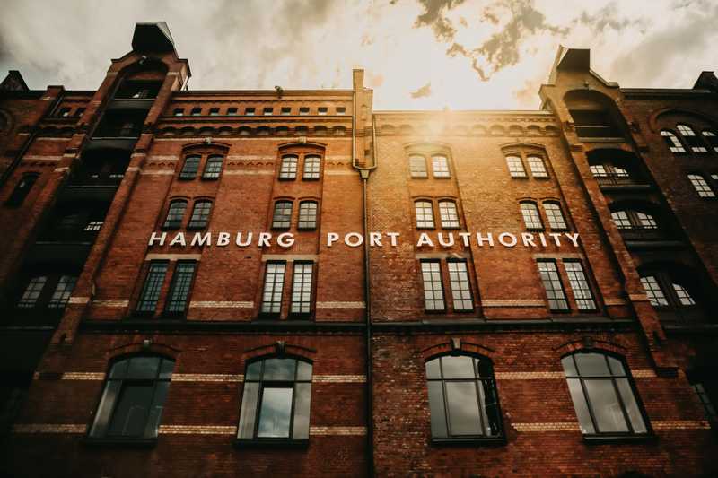 The Hamburg port authority
